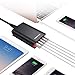 Poweradd 40W/8A 5-Port USB Charger Desktop Charging Station with Smart Charge for Smartphones, Tablets and USB-Enabled Devices