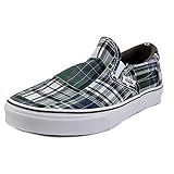 Vans Unisex Classic Slip-On (Plaid Patchwork) Skate Shoe