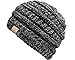 Funky Junque Kids Beanie (NO POM) - Grey/Black #31