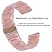 V-MORO Pink Strap for Galaxy Watch 42mm Band/Active 40mm Bands Rose Gold Women 20mm Light Resin Bracelet with Metal Stainless Steel Buckle for Samsung Galaxy Watch 42mm R810/Galaxy Watch Active 40mm
