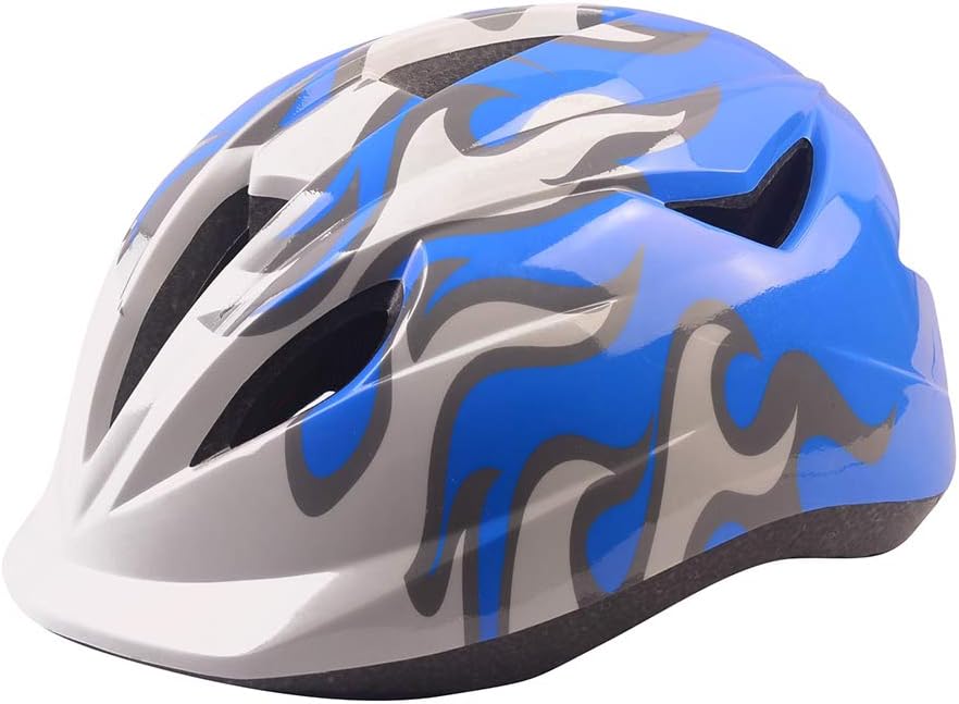 Athyior Kids Bike Helmet Cycling Helmet 50-54cm Adjustable Headband for Bicycle Skateboard Scooter Riding Aged 4-11 Years Old Boys Girls
