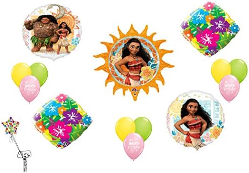 Disney Moana Decoration Balloon Kit 15pc