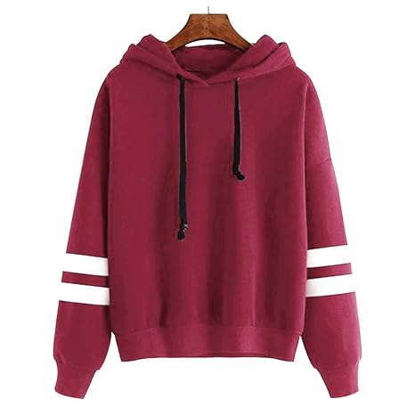 Vertvie Damen Hoodie Sweatshirt Kapuzenpullover Herbst Winter Frauen Jumper Langarmshirt Streetwear Kapuzenpulli Bluse Tops