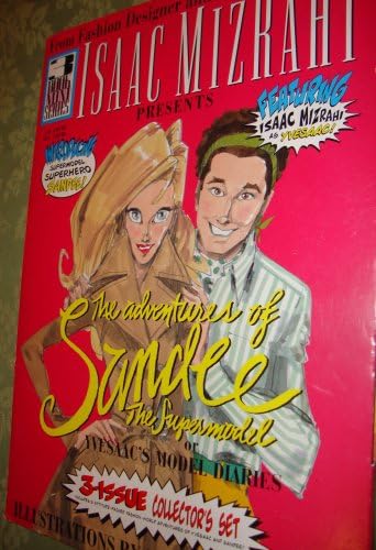 Isaac Mizrahi Presents the Adventures of Sandee the Supermodel or Yvesaac's (Yveesac's) Model Diaries (3-Issue Collector's Set) Paperback – 1997