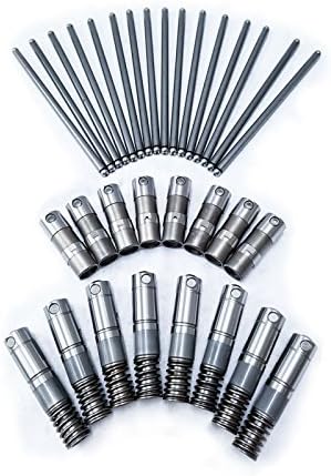 GM 4.8L 5.3L 6.0L 6.2L AFM Roller Valve Lifters and Push Rods NEW