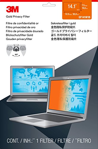 3m gold privacy filter for 14.1" widescreen laptop…