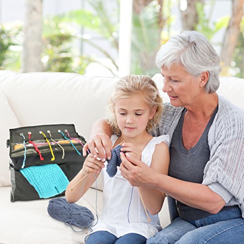 2 Premium+Knitting+Bag+Organizer+Crocheting