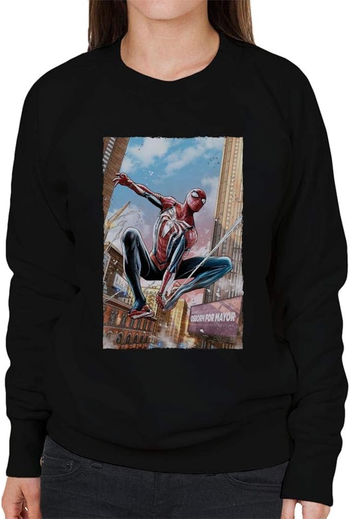 Marvel Spider Man Osborn Sudadera para mujer Amazon.es Ropa y accesorios Marvel Spider Man Osborn Sudadera para mujer Amazon.es Ropa y accesorios