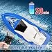 GotechoD Remote Control Boat for Kids Adults RC Boats for Pools and Lakes 2.4Ghz Racing Boats High Speed 20minutes Play Time Rechargeable Electric RC Toys for 6,7,8-16 Year Old Boys Girls Gifts Blue