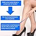 EXOUS BODYGEAR Calf Compression Sleeve - Graduated Compression Socks For Shin Splint, Recovery, Varicose Veins, Maternity, For Men & Women (large-X large) Calf Size 18