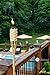 TIKI Brand 1118137 Easy Pour 12-Pack Torch Bamboo Classic Weave Brown, Decorative Torches for Outdoor Lawn, Patio and Garden, Weather Resistant, 57 in