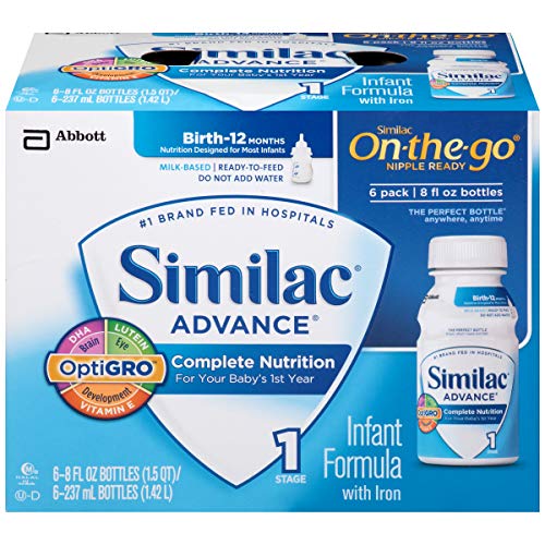 Similac Advance Early Shield Infant Formula with Iron, 8 Fluid Ounce -- 24 per case.