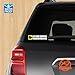 Sign-Buddy (Pack of 4 pcs) in Car Camera Recording Sticker Dash Cam on Board Video Bumper Baby Decal