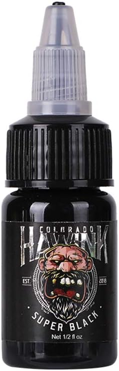 HAWINK Tattoo Ink Set 0.5oz (15ml) Tattoo Supply Ink 7 Colors Kit TI203-15-7, 7pcs 15 ml tattoo ink, 15 ml (Pack of 7) - Image 4