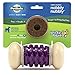PetSafe Busy Buddy Nobbly Nubbly Treat Holding Dog Toy – Strong Chewers – Challenging - Treat Rings Included - Medium