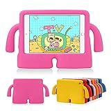 Lioeo iPad Mini Case Kids iPad Mini 4 Case Handle Stand Shock Proof Cover Lightweight EVA Foam Protective Cases Covers Apple iPad Mini 4 3 2 1 7.9 inch (Hot Pink)