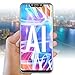 [2 Pack] Zeking Designed for Huawei Mate 20 Lite Tempered Glass Screen Protector, 9H Hardness HD Clear Case Friendly Bubble Free