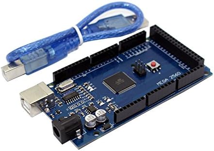CHANGTA MEGA2560 R3 Control Board ATMEGA2560-16AU For Arduino Compatible with USB Cable