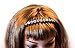 Yeshan Rhinestone and Crystal Teeth Comb Plastic Hairband Hair Hoop Headband for Women,ABWhite