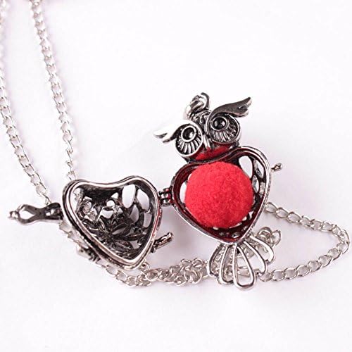 WayOn Chic Aromatherapy Necklace Essential Oils Diffuser Hollow Locket Pendant Christmas Gift