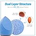 Make Up Sponge Microfiber Make Up Blender Ultra-Soft for Foundation, Powder, Liquid and Cream, Pink