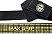 US Muscle Division Weight Lifting Straps with Neoprene Wrist Support Padding - Double Stitched Industrial Strength + MAX Grip Sticky Pads - Gym Wraps for Bodybuilding, Weight Lifting + Gym Guarantee