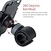 Koomus BikePro Universal Smartphone Bike Mount Holder for all iPhone and Android Devices, Black