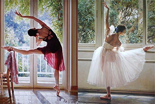 5D DIY Diamond Painting Ballet Dance Embroidery Full Square Diamond Cross Stitch