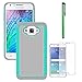 Galaxy J7 Neo J701M /J7 Nxt J701F /J7 Core J701 Case, with Screen Protector, Telegaming Dual Layer Armor Case Drop Protection TPU & Hard PC Back Cover for Samsung Galaxy J7 Neo /J7 Core Duos Teal