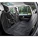 BarksBar Original Scratchproof Pet Seat Cover with Seat Anchors and Velcro Seatbelt Openings for Cars, Trucks & SUVs, Water Resistant & Hammock Barrier Convertible - Extra Large, Black