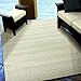 Orian Rugs Jersey Home Indoor/Outdoor Organic Cable Knit Sweater Area Rug, 7'7
