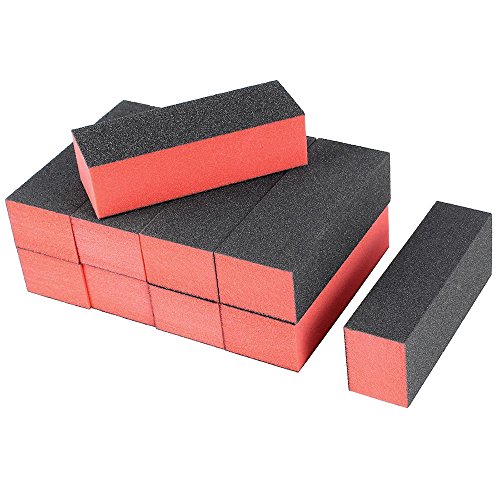 10PC Nail Art Care Buffer Buffing Sanding Block Files Grit Acrylic Tool