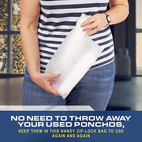 5 Rain+Poncho+Drawstring+Hood+Lightweight