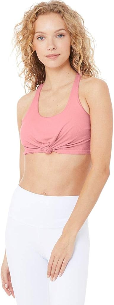 alo knot tank bra
