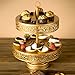 Victoria Collection' 2 Tier Dessert Stand with Reversible Tiers Cupcake Tower Display, 14.5