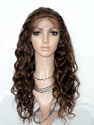 SINA Lace Front Wig 14 inch Soft Virgin Brazilian Front Lace Wig #4/27 Human Hair Wig with Bleach Knots Wig Body Wave Lace Front Wig