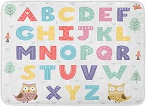 AdaCrazy Colorido ABC Alfabeto Divertido del Bosque Bebé Animal Letras
