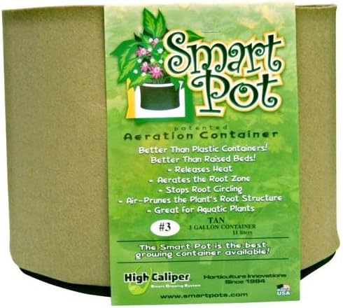 SMART POT TAN 3 Gallon 725710 by Smart Pots