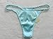 Panasilk 6Pairs Women's 100% Silk Thong Panties S M L XL XXL Solid (M, multicolor)