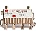 Antennas Direct 4-Port TV Distribution Amplifier, Connect Up to 4 Televisions to 1 Antenna, Power Supply, Coaxial Cable, for Indoor Use, 4K Ready, Silver - CDA4 primary