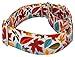 Country Brook Petz - HossFit Jr Wide Martingale Dog Collar - Awesome Autumn Collection Featuring Designs You Will Fall for (Brisk Autumn, Large)