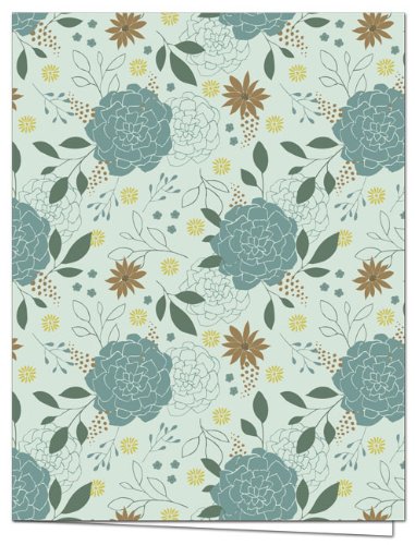 Note Card Cafe All Occasion Greeting Cards with Off White Ivory Envelopes | 36 Pack | Floral Frenzy Designs | Blank Inside, Glossy Finish | for Greeting Cards, Occasions, Birthdays - Thumbnail 3