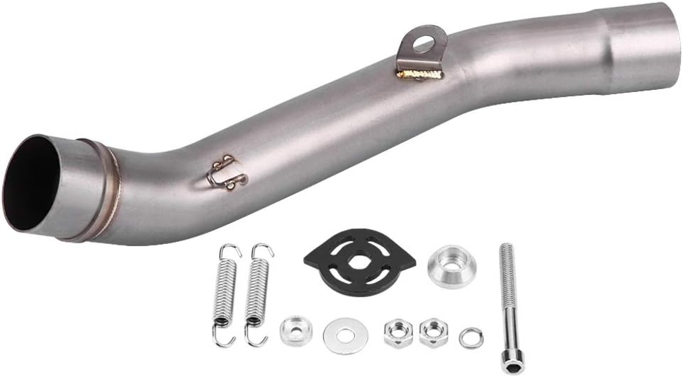 Broco Motorcycle Exhaust Middle Pipe Link Connect for Kawasaki Z800 2013-2016