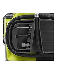 Ryobi P731 One + 18 V función dual power inflador Deflactor con cargador, batería de iones de litio y Pittsburgh Automotive Pencil tire gauge (Bundle)