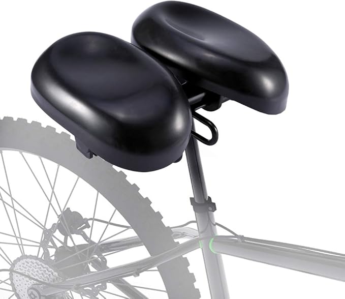 thumbnail image 2 of No Nose Bike Saddle,Waterproof Comfortable Bicycle Seat,Foam 2 of 11