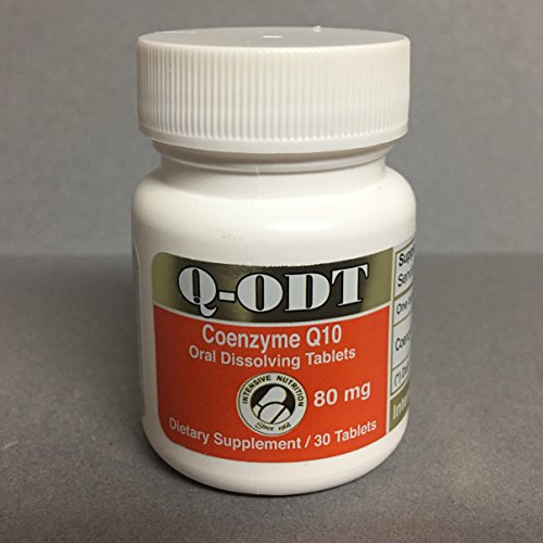 Coenzyme Q10 Q-ODT - Oral Dissolving Tablet 80mg Coenzyme Q10 Q-ODT - Oral Dissolving Tablet 80mg