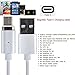 Gotd Magnetic USB Charger Cord Sync Data Cable Type-C USB For Google Nexus 5X / 6P, For LG G5 V20 and other Type-C Supported Devices (Silver)