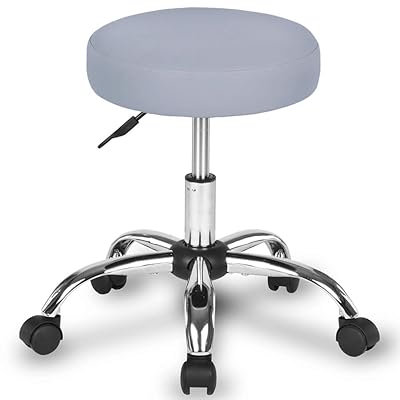 Adjustable Hydraulic Swivel Stool with Wheels and Kuwait Ubuy