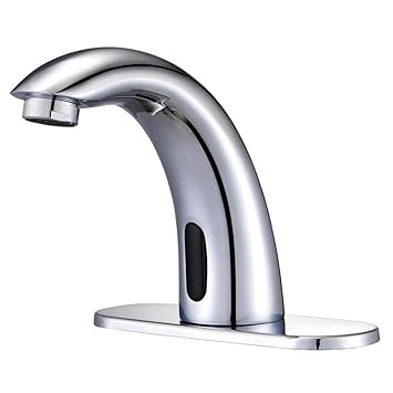 Faucets Auto Electronic Sensor Touchless Bathroom Sink Amazon In