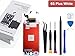 iPhone 6S Plus Screen Replacement For Lcd Touch Screen Digitizer Frame Assembly Set with 3D Touch Oli & Ode Free Tool Set Included 5.5 Inch (White)